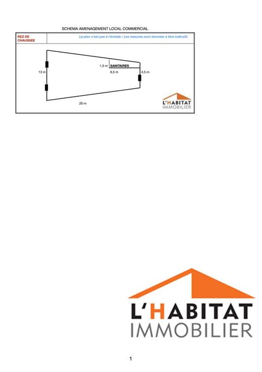 Local commercial PLAISANCE DU TOUCH (31830) L'HABITAT IMMOBILIER