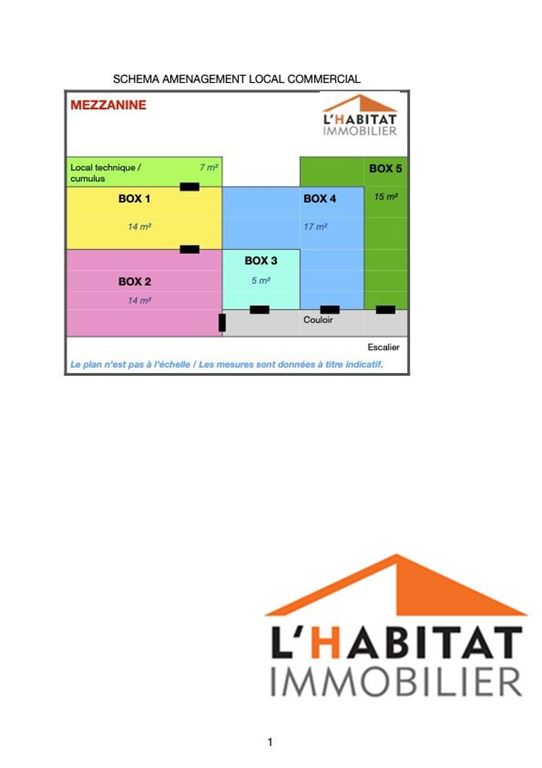 Local commercial PLAISANCE DU TOUCH (31830) L'HABITAT IMMOBILIER
